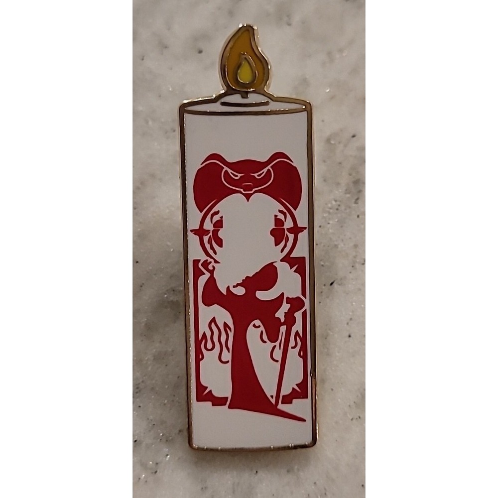 Disney Jafar Villain Silhouette Candle Loungefly Enamel Pin Aladdin